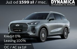 Używany samochód marki Chery, model Tiggo 9, rocznik 2025, przebieg 10km