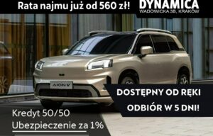 Używany samochód marki GAC, model AION V, rocznik 2025, przebieg 10km