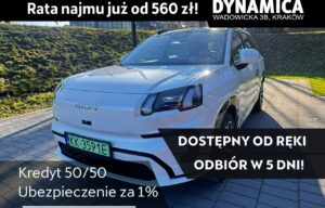 Używany samochód marki GAC, model AION V, rocznik 2025, przebieg 10km