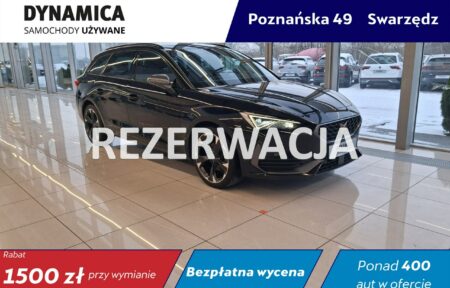 Używany samochód marki Cupra, model Leon Sportstourer, rocznik 2023, przebieg 82400km