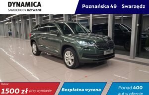 Używany samochód marki Škoda, model Kodiaq, rocznik 2019, przebieg 92200km