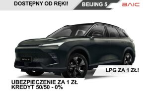 Używany samochód marki Baic, model Beijing 5, rocznik 2025, przebieg 10km