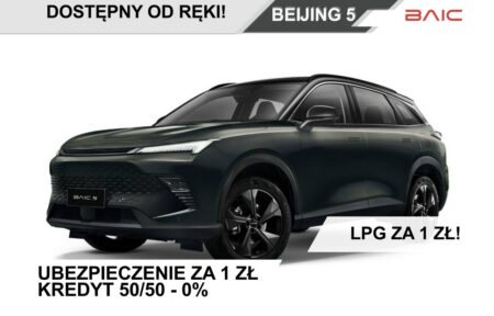 Używany samochód marki Baic, model Beijing 5, rocznik 2025, przebieg 10km