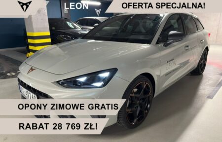 Używany samochód marki Cupra, model Leon Sportstourer, rocznik 2025, przebieg 4695km