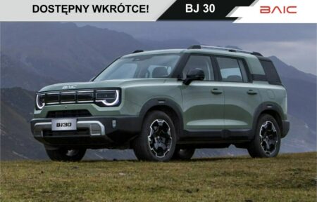 Używany samochód marki Baic, model BJ30, rocznik 2025, przebieg 10km