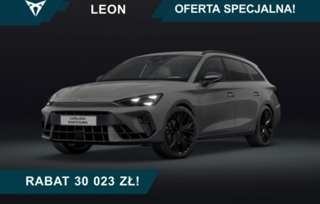Używany samochód marki Cupra, model Leon Sportstourer, rocznik 2025, przebieg 10km