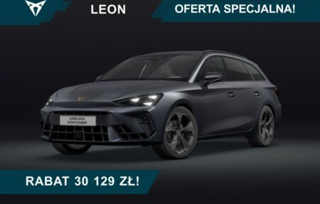 Używany samochód marki Cupra, model Leon Sportstourer, rocznik 2025, przebieg 10km