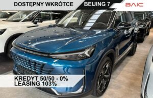 Używany samochód marki Baic, model Beijing 7, rocznik 2026, przebieg 10km