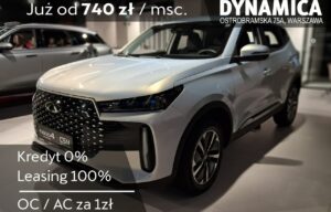 Używany samochód marki Chery, model Tiggo 4, rocznik 2025, przebieg 10km