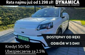 Używany samochód marki GAC, model AION V, rocznik 2025, przebieg 10km