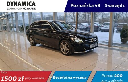 Używany samochód marki Mercedes, model C 200, rocznik 2018, przebieg 77400km
