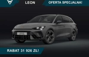 Używany samochód marki Cupra, model Leon Sportstourer, rocznik 2025, przebieg 10km