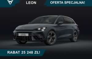 Używany samochód marki Cupra, model Leon Sportstourer, rocznik 2025, przebieg 10km