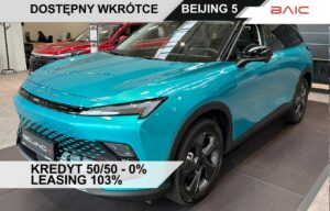Używany samochód marki Baic, model Beijing 5, rocznik 2026, przebieg 10km