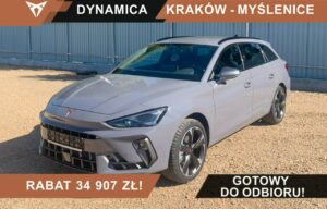 Używany samochód marki Cupra, model Leon Sportstourer, rocznik 2025, przebieg 10km