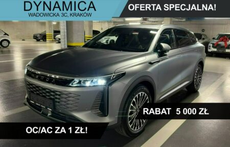 Używany samochód marki OMODA, model 9, rocznik 2025, przebieg 10km