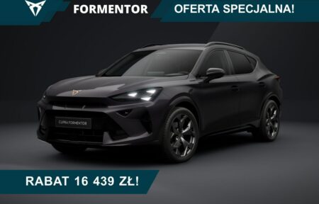 Używany samochód marki Cupra, model Formentor, rocznik 2026, przebieg 10km