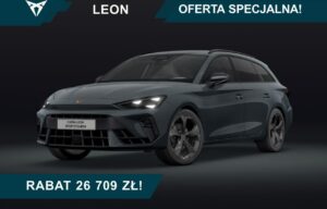 Używany samochód marki Cupra, model Leon Sportstourer, rocznik 2026, przebieg 10km