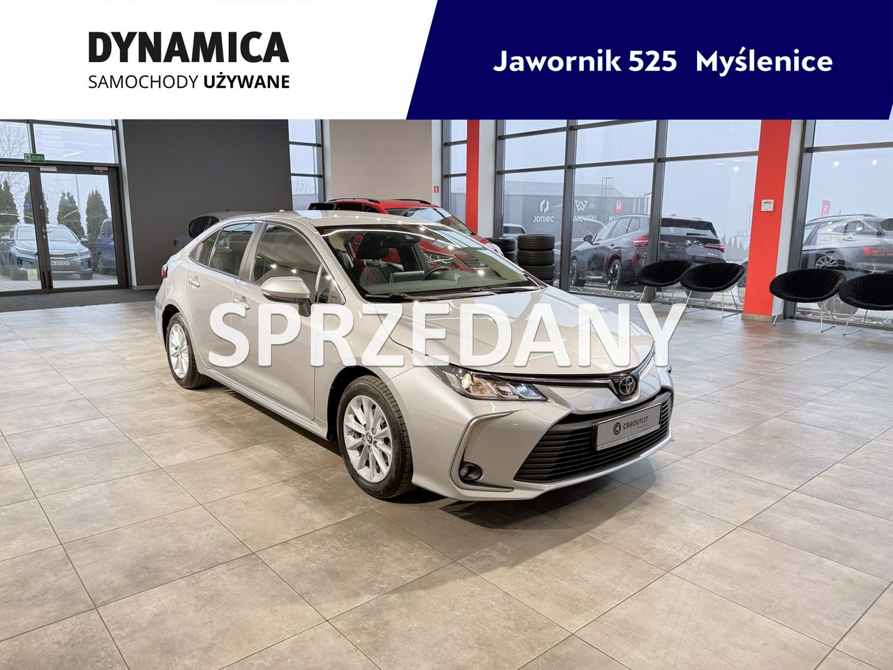Używany samochód marki Toyota, model Corolla, rocznik 2022, przebieg 97300km