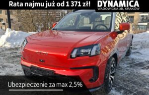 Używany samochód marki GAC, model AION V, rocznik 2025, przebieg 10km