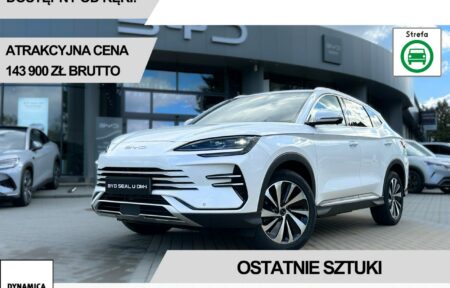 Używany samochód marki BYD, model Seal U, rocznik 2025, przebieg 10km