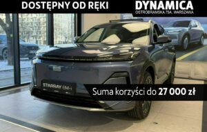 Używany samochód marki Geely, model Starray, rocznik 2025, przebieg 18km