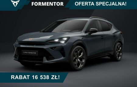 Używany samochód marki Cupra, model Formentor, rocznik 2026, przebieg 10km