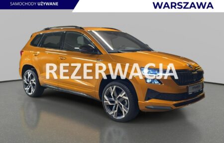 Używany samochód marki Škoda, model Karoq, rocznik 2024, przebieg 9700km