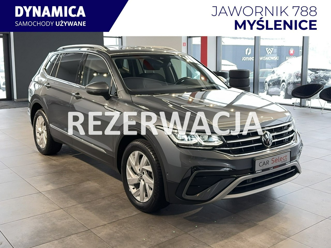 Używany samochód marki Volkswagen, model Tiguan Allspace, rocznik 2022, przebieg 95300km