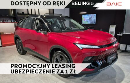 Używany samochód marki Baic, model Beijing 5, rocznik 2025, przebieg 10km
