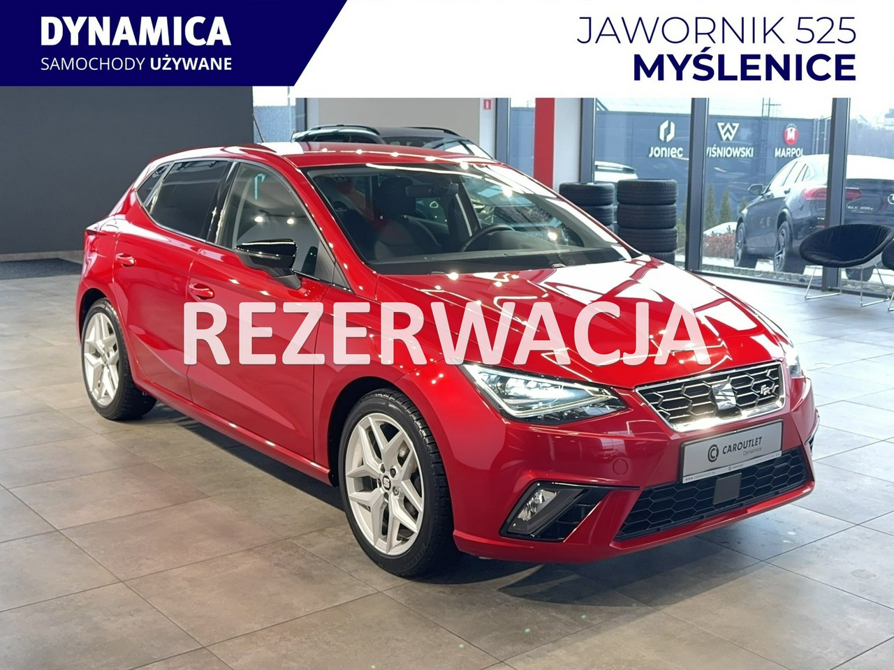 Używany samochód marki Seat, model Ibiza, rocznik 2017, przebieg 81800km
