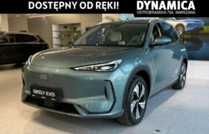 Używany samochód marki Geely, model EX5, rocznik 2025, przebieg 10km
