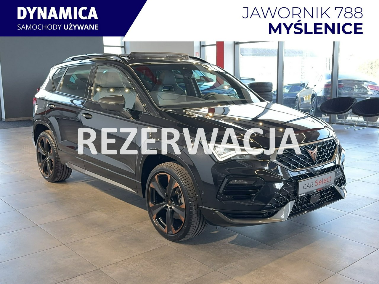 Używany samochód marki Cupra, model Ateca, rocznik 2024, przebieg 15500km