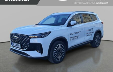 Używany samochód marki Chery, model Tiggo 8, rocznik 2025, przebieg 5500km