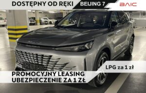 Używany samochód marki Baic, model Beijing 7, rocznik 2025, przebieg 10km