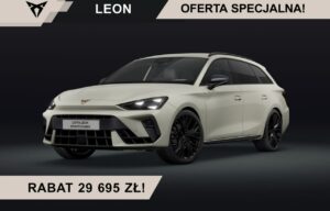 Używany samochód marki Cupra, model Leon Sportstourer, rocznik 2025, przebieg 10km