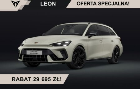 Używany samochód marki Cupra, model Leon Sportstourer, rocznik 2025, przebieg 10km