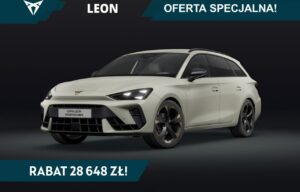Używany samochód marki Cupra, model Leon Sportstourer, rocznik 2026, przebieg 10km