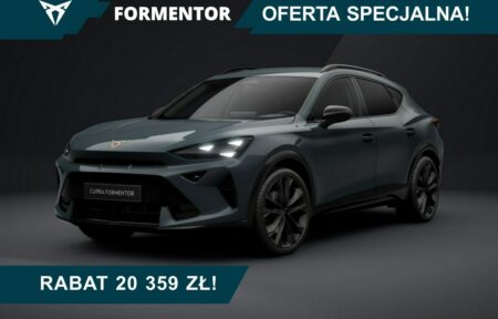 Używany samochód marki Cupra, model Formentor, rocznik 2026, przebieg 10km