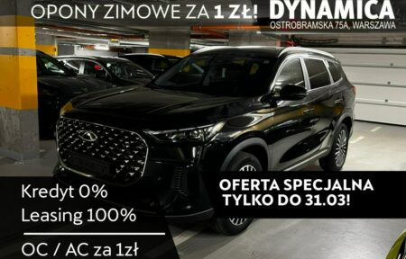 Używany samochód marki Chery, model Tiggo 8, rocznik 2025, przebieg 10km