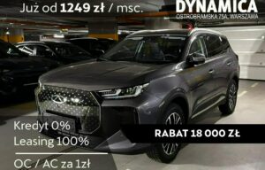 Używany samochód marki Chery, model Tiggo 7, rocznik 2025, przebieg 10km