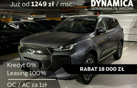 Używany samochód marki Chery, model Tiggo 7, rocznik 2025, przebieg 10km