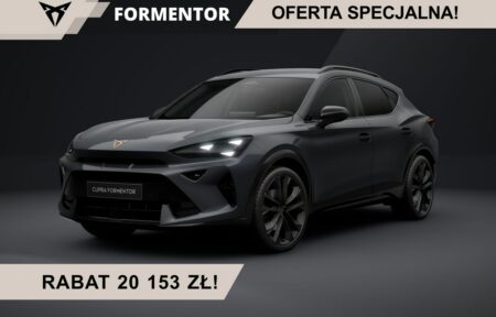 Używany samochód marki Cupra, model Formentor, rocznik 2026, przebieg 10km