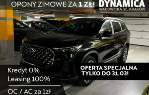 Używany samochód marki Chery, model Tiggo 8, rocznik 2025, przebieg 10km