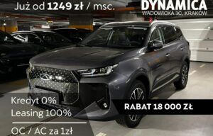 Używany samochód marki Chery, model Tiggo 7, rocznik 2025, przebieg 10km