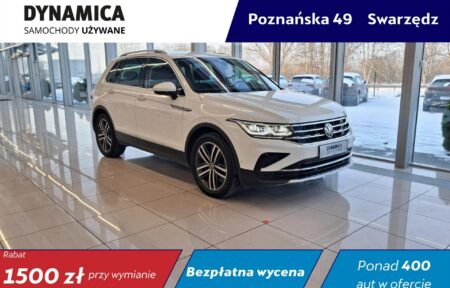 Używany samochód marki Volkswagen, model Tiguan, rocznik 2020, przebieg 67700km
