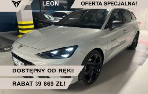 Używany samochód marki Cupra, model Leon Sportstourer, rocznik 2025, przebieg 6100km