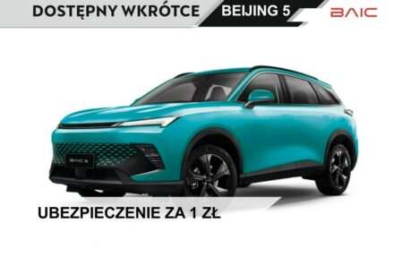 Używany samochód marki Baic, model Beijing 5, rocznik 2026, przebieg 10km
