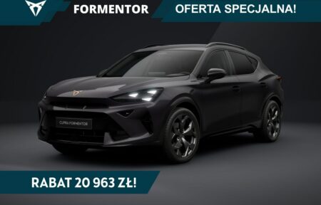 Używany samochód marki Cupra, model Formentor, rocznik 2026, przebieg 10km