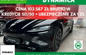 Używany samochód marki BYD, model Seal, rocznik 2024, przebieg 10km